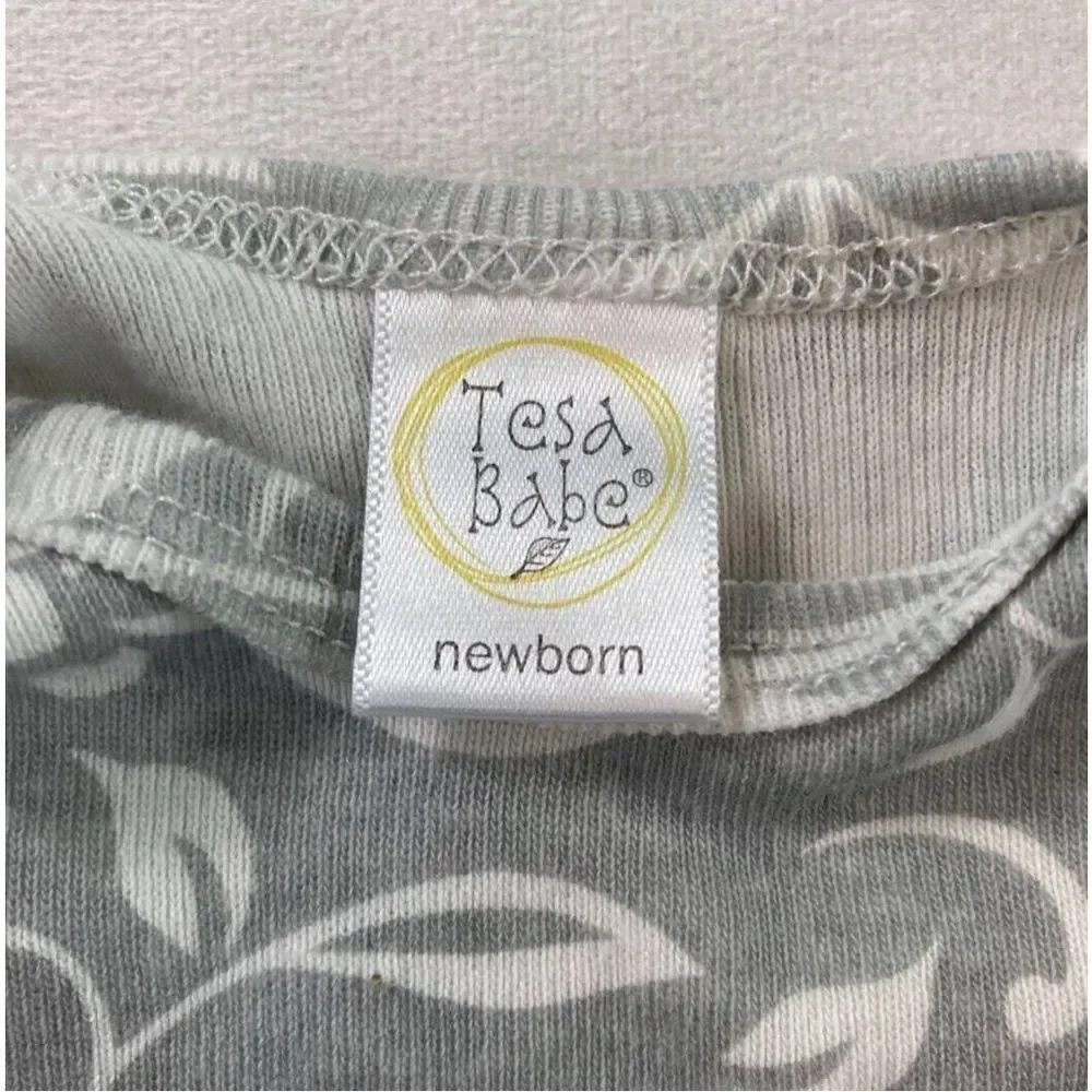 Tesa Babe Floral Printed Long Sleeve Romper Bundle Size Newborn
